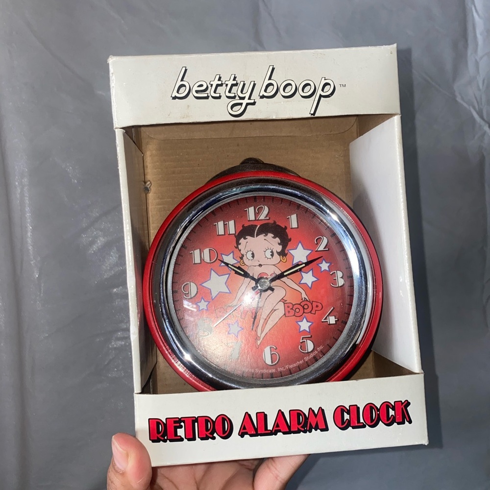 Betty boop clock